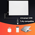 Miniatyrbild 5 av 10: Ritplatta LED Baklyst A4