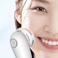 Miniatyrbillede 2 af 2: Ansigtsmassageapparat med ultralyd og lysbehandling til dyb hud