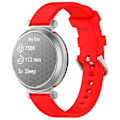 Miniatyrbillede 2 af 2: Silikonearmbånd til Garmin Lily 2 / Lily 2 Active - Rød
