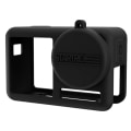 Miniatyrbillede 2 af 10: Silikonetui med linsebeskyttelse til DJI OSMO Action 4/3 - Sort