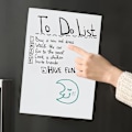 Miniatyrbild 1 av 3: Magnetisk Whiteboard A3