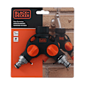 Miniatyrbild 2 av 3: Tvåvägskran 3/4" med vattenstopp från Black+Decker