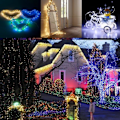 Miniatyrbillede 9 af 9: Lyskæde / Led-kæde 10meter - 100st gule pærer