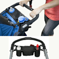 Miniatyrbild 3 av 3: Förälderkonsoll för barnvagn med smart förvaring