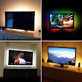 Miniatyrbillede 6 af 8: USB-drevet TV-belysning / LED-lyskæde med Fjer - 12W 60 LEDs SM