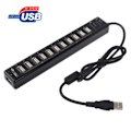 Miniatyrbild 1 av 4: 12-Portars USB 2.0 HUB