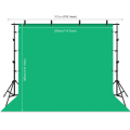Pikkukuva 2 / 7: PULUZ Studio taustakangas telineellä 2x3m - Punainen / Sininen