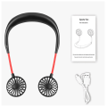 Miniatyrbillede 5 af 5: Dovent hængende ansigtsventilator med genopladelig funktion
