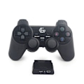Pikkukuva 1 / 3: Gembird Dual Vibration Langaton peliohjain PC:lle, Playstation