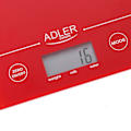 Pikkukuva 3 / 4: Adler keittiövaaka AD 3138 - punainen