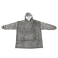 Miniatyrbillede 3 af 4: Oversize hættetrøje i ultrablød fleece - grå