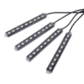 Miniatyrbillede 3 af 8: Belysning Bilgulv 36 stk. LED 4-i-1 RGB Neon -  Fjernbetjening