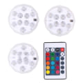 Pikkukuva 1 / 2: Grundig LED RGB-valonheitin kaukosäätimellä 3-packissa