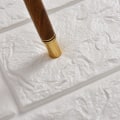 Pikkukuva 5 / 7: Seinätarra/Wallsticker Tiili 70cm x 77cm - Valkoinen