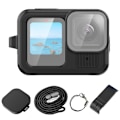 Miniatyrbillede 1 af 9: Silikoneovertræk til GoPro HERO13 Black - Svart
