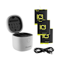 Miniatyrbillede 1 af 5: Telesin vandtæt ladestation til 3 batterier til GoPro Hero 9 /