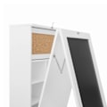 Miniatyrbillede 3 af 3: Væghængt klapbord med hylde og opslagstavle