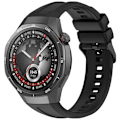 Miniatyrbild 2 av 3: Silikonarmband till Huawei GT 5 Pro - Svart
