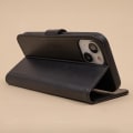 Miniatyrbillede 3 af 4: Flip cover med stativ til Xiaomi Redmi 13C 4G / 13C 5G - Sort