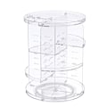 Miniatyrbillede 2 af 3: Roterbar gennemsigtig make-up stander 29,5x23cm