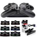 Pikkukuva 5 / 7: Latausasema LED Dual PS4-ohjaimelle