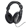 Miniatyrbillede 1 af 3: Hama Shell Over-Ear Hovedtelefoner - Sort