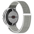 Miniatyrbild 2 av 3: Armband i nylon till Google Pixel Watch 1 / 2 - Grå