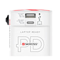 Miniatyrbillede 3 af 3: Skross World rejseadapter med 65W USB + USB-C
