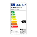 Miniatyrbillede 3 af 3: Forever LED-lampe Filament E27 ST64 4W 230V 2700K 470lm