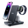 Miniatyrbillede 1 af 4: Joyroom 4-i-1 opladningsstation til iPhone, AirPods og Apple Wa