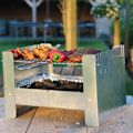 Miniatyrbild 3 av 3: Emerio Portabel Grillställ till engångsgrill