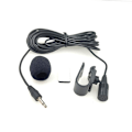 Miniatyrbillede 2 af 6: Mono-mikrofon med klips og 3,5 mm-stik - 3 meter kabel