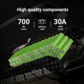 Miniatyrbillede 3 af 5: Green Cell elcykelbatteri 48V 13Ah med lader