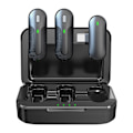Miniatyrbild 2 av 3: Devia Trådlöst Mikrofonset med USB-C-mottagare - Svart