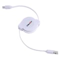 Miniatyrbillede 3 af 6: Udtrækkeligt kludrefrit ladekabel Usb type C