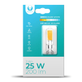 Miniatyrbillede 2 af 3: LED-pære G9 Glass 2W 230V 3000K 200lm