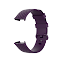 Pikkukuva 2 / 2: Silikoniranneke Fitbit Charge 4 / Charge 3 - Koko L Tumma liila