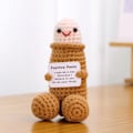 Miniatyrbillede 1 af 5: Strikket positiv penis