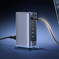 Miniatyrbild 4 av 5: Joyroom GaN Laddstation 65W med 4xUSB-C och 2xUSB - Mörkgrå