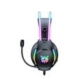 Miniatyrbillede 4 af 4: Onikuma X26 Gaming Headset med LED og støjreducerende mikrofon