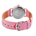 Miniatyrbillede 2 af 2: QBOS børneur med læderarmbånd - Pink