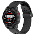 Pikkukuva 2 / 3: Silikoniranneke Garmin Fenix 5 / 6 / 7 / 8 26mm - Svart