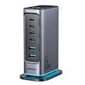 Miniatyrbild 1 av 5: Joyroom GaN Laddstation 65W med 4xUSB-C och 2xUSB - Mörkgrå