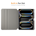 Pikkukuva 5 / 8: Keinonahkakotelo jalustalla iPad Air 11 2024 / Air 10,9 2022 -