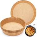 Miniatyrbillede 1 af 3: Rundt bagepapir til Airfryer 20 cm - 100 pakker - Medium