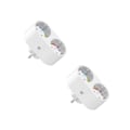 Miniatyrbillede 1 af 2: Wifi Smart Plug med 2 stikkontakter 2-pak