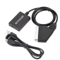 Miniatyrbild 1 av 6: HDMI till Scart-omvandlare – 1080p konvertering med ljud- och v