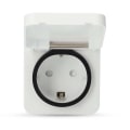 Pikkukuva 2 / 3: Nedis Smart Plug virtamittarilla Zigbee 3.0 yhteensopiva