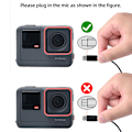 Miniatyrbillede 4 af 6: Mikrofon med USB-C-stik til Insta360 Ace - retningsbestemt opsa