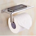 Pikkukuva 1 / 6: WC-paperiteline ruostumatonta terästä mobiilihyllyllä